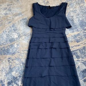 BCBGMAXAZRIA NAVY DRESS